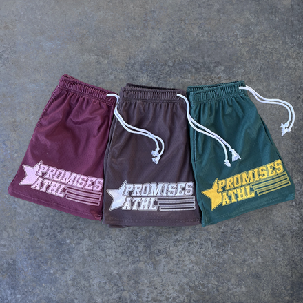 'promises athl' mesh shorts v1