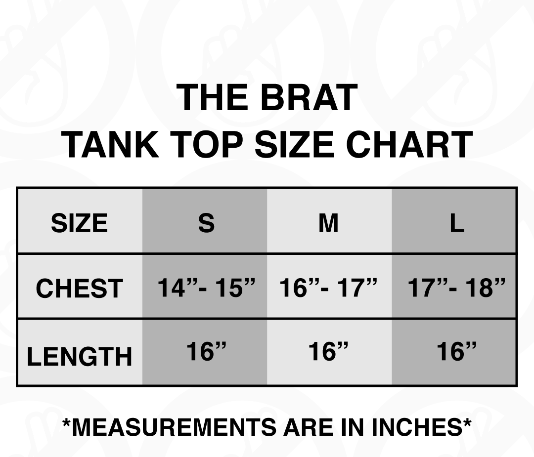 'the brat' tank top